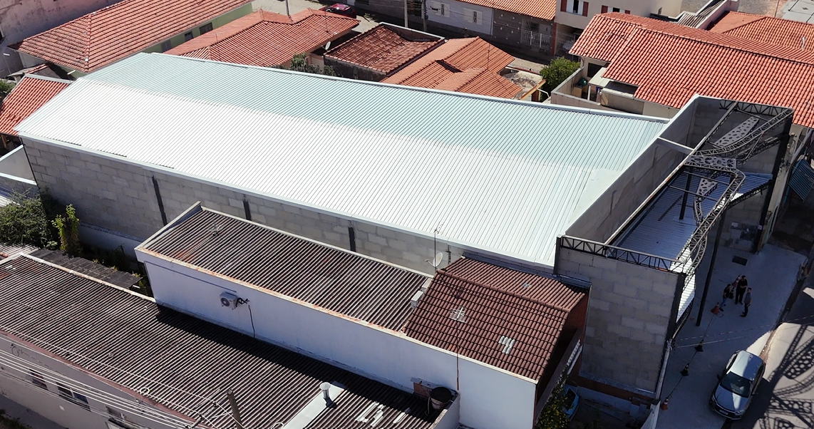 Vista aérea de obra concluída IBPP